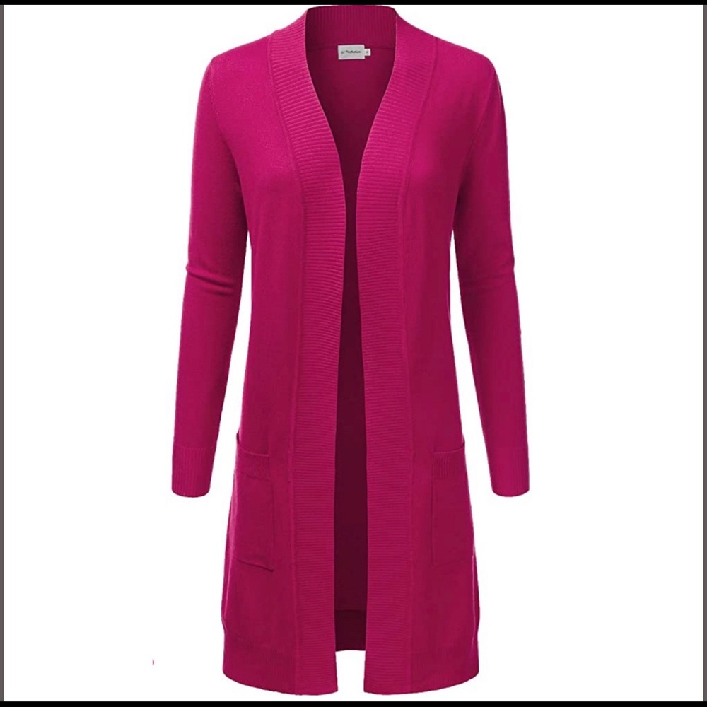 4 for $20 / Long knit cardigan with pockets